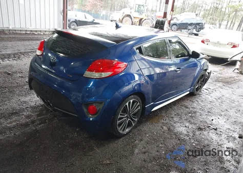 2016 Hyundai Veloster Turbo R-Spec from USA, damaged, VIN KMHTC6AE0GU257983